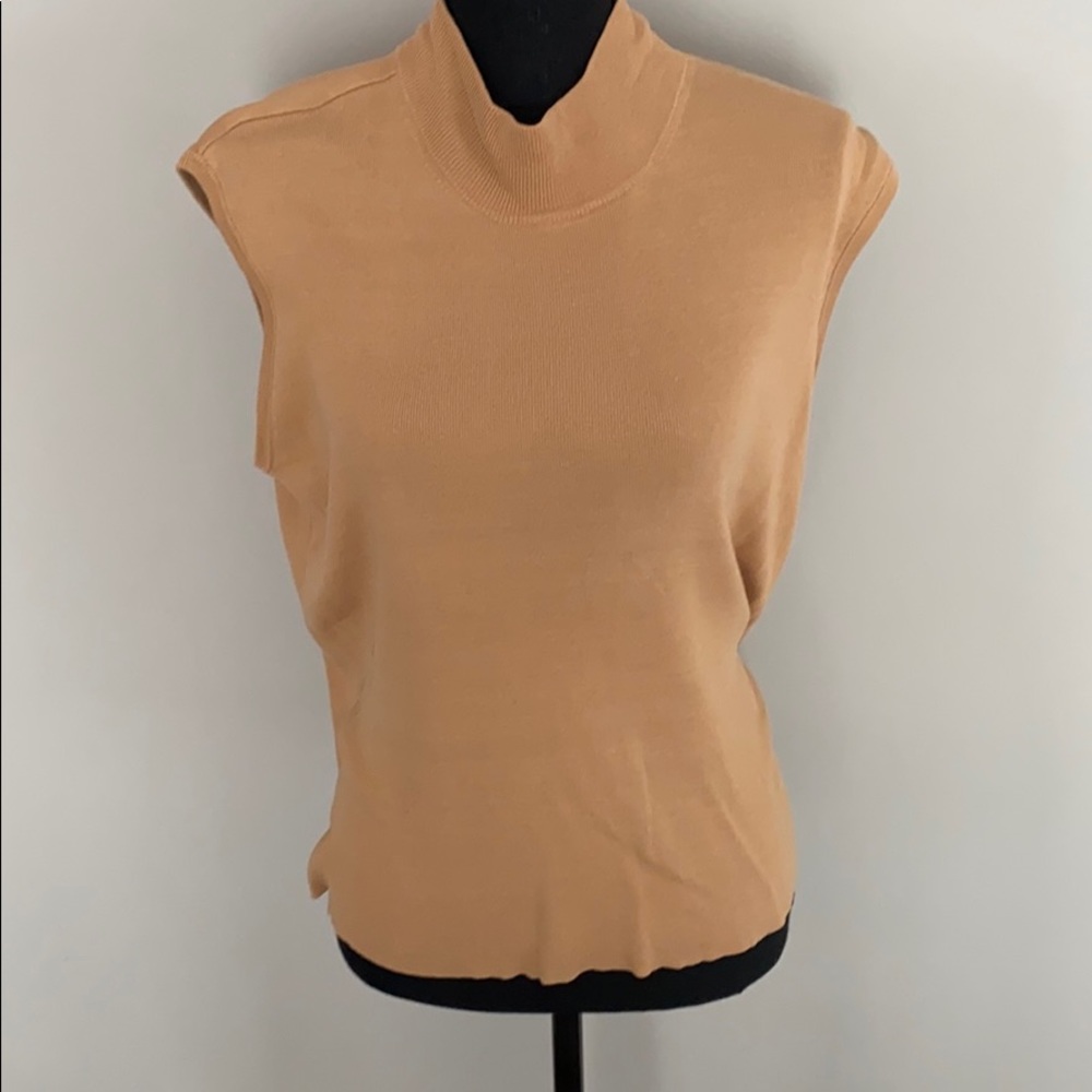 Coldwater Creek Sleeveless Mock Neck
